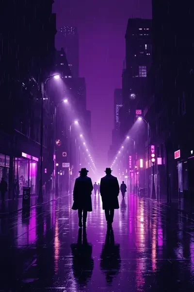 白夜暗影 影视海报